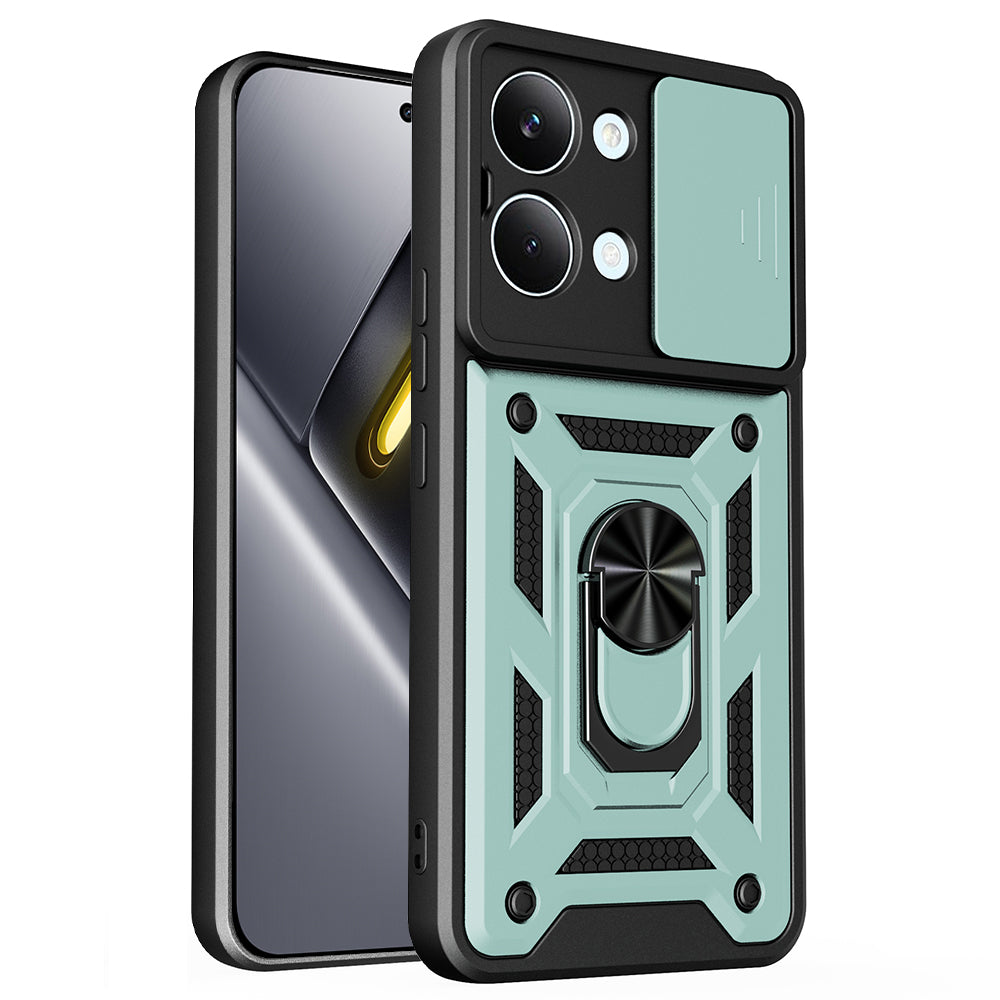 Capa para Xiaomi Poco X8 Pro Max, Techsuit, CamShield, Verde