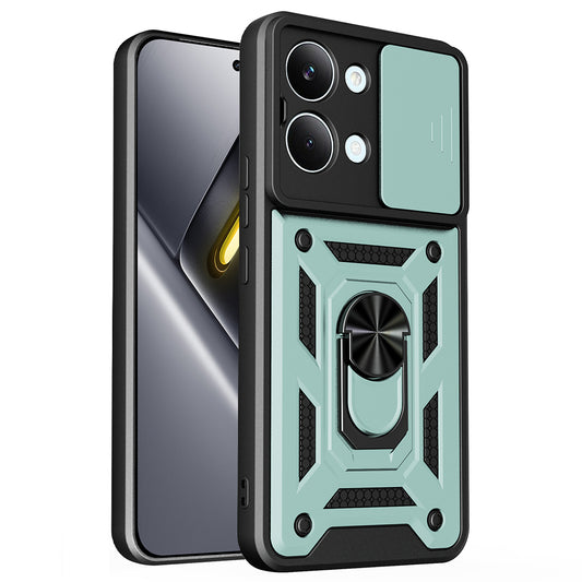 Capa para Xiaomi Poco X8 Pro Max, Techsuit, CamShield, Verde