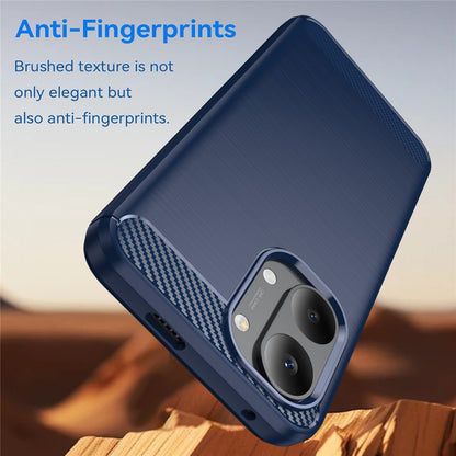 Capa para Xiaomi Poco X8 Pro Max, Techsuit, Carbono, Azul