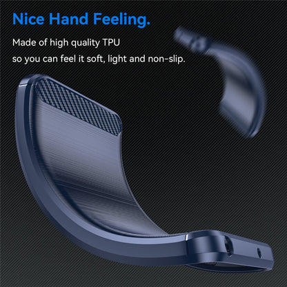 Capa para Xiaomi Poco X8 Pro Max, Techsuit, Carbono, Azul