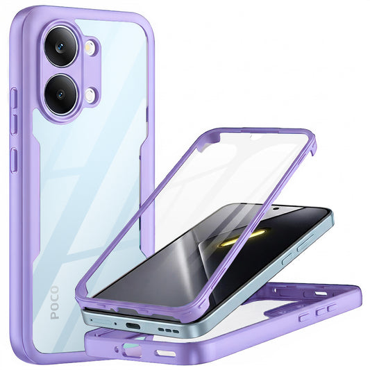 Capa para Xiaomi Poco X8 Pro Max, Techsuit, ColorVerse 360, Roxo