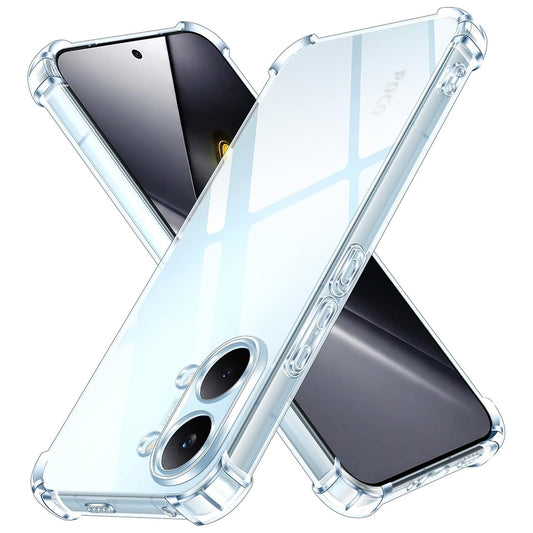 Capa para Xiaomi Poco X8 Pro Max, Techsuit, Shockproof Clear, Transparente