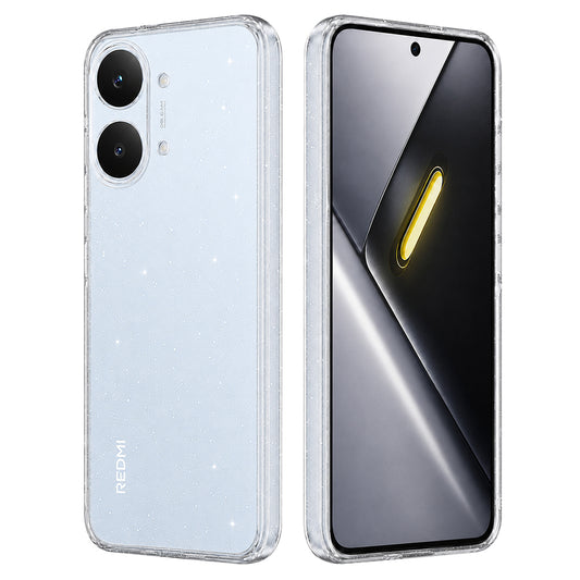 Capa para Xiaomi Poco X8 Pro Max, Techsuit, SparkleSkin, Transparente