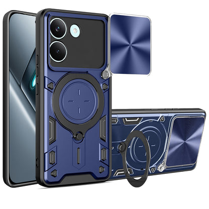 Capa para Xiaomi Poco X8 Pro, Techsuit, CamGuard Pro, Azul