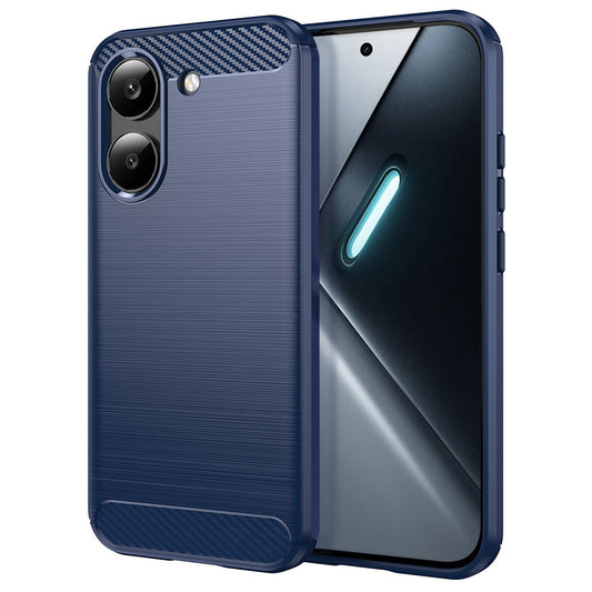 Capa para Xiaomi Poco X8 Pro, Techsuit, Carbono, Azul