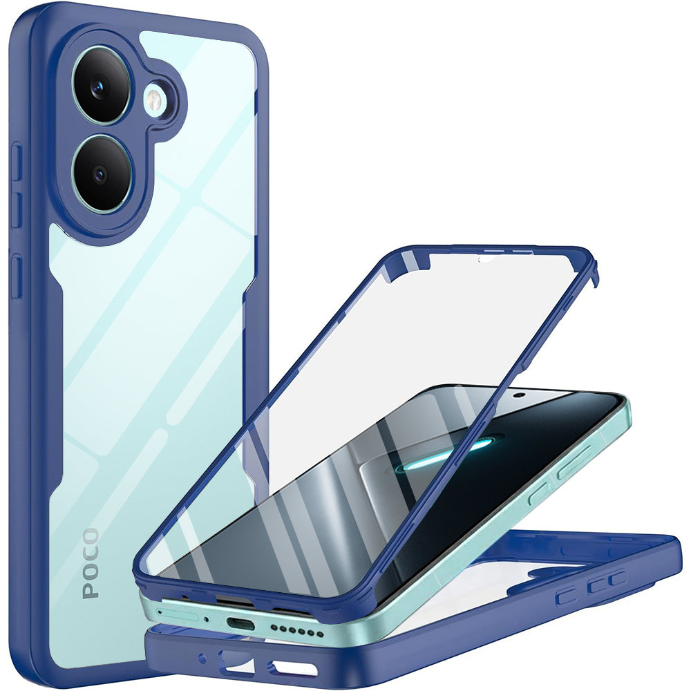 Capa para Xiaomi Poco X8 Pro, Techsuit, ColorVerse 360, Azul