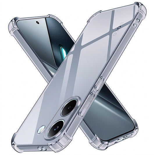 Capa para Xiaomi Poco X8 Pro, Techsuit, Transparente Antichoque, Fumada