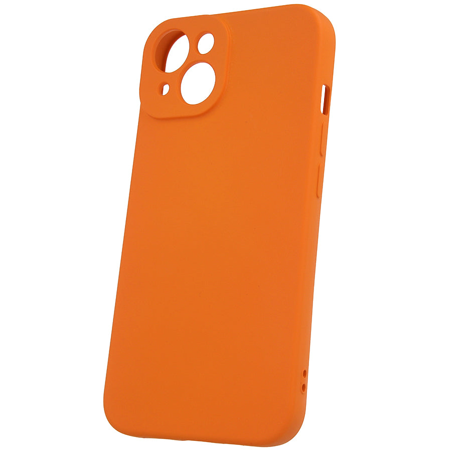Capa para Xiaomi Poco C65 / Redmi 13C, OEM, Silicone, Laranja