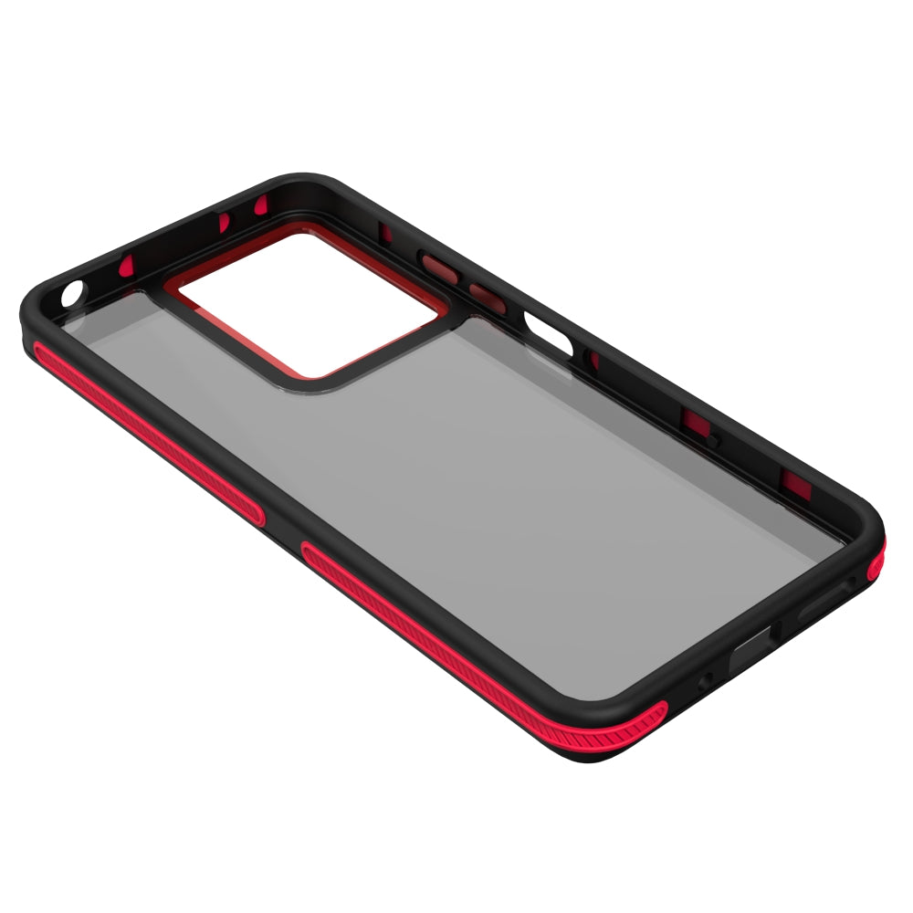 Capa para Xiaomi Poco M6 / Redmi 13C 5G, OEM, Crystal Black, Rosa