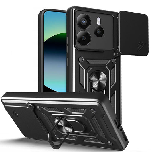 Capa para Xiaomi Redmi Note 14 5G, Tech-Protect, CamShield Pro, Preta