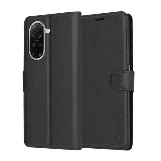 Capa para Xiaomi Redmi A5 4G (Regional), Techsuit, Leather Folio, Preta