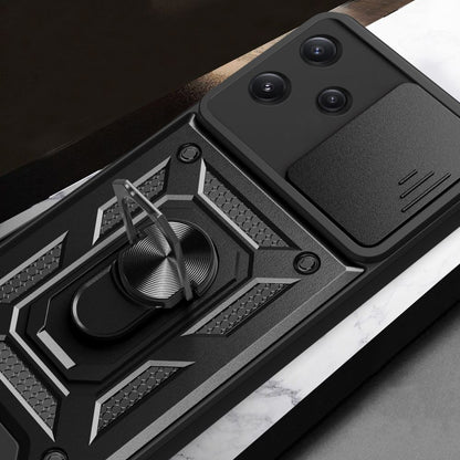 Capa para Xiaomi Redmi 12 5G, Techsuit, CamShield, Preta
