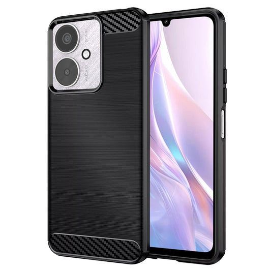 Capa para Xiaomi Redmi 13C 5G / 13C / Poco C65, Techsuit, Carbono, Preta