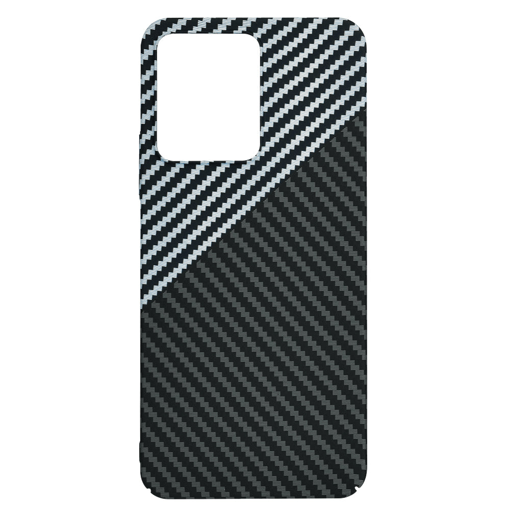 Capa para Xiaomi Redmi 13C 5G / 13C / Poco C65, Techsuit, Carbonite FiberShell, Preto Cinzento