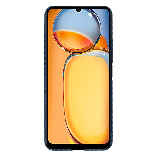 Capa para Xiaomi Redmi 13C 5G / 13C / Poco C65, Techsuit, Carbonite FiberShell, Turquesa