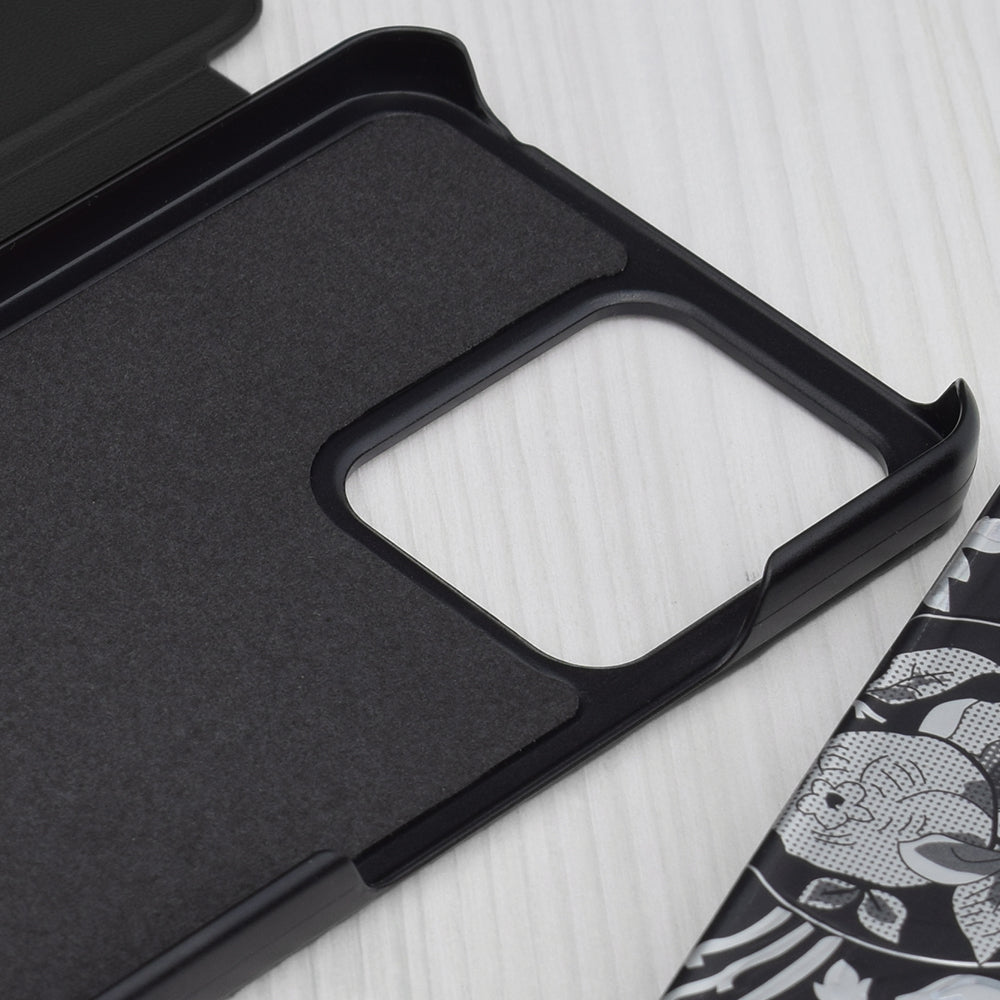 Capa para Xiaomi Redmi 13C 5G / 13C / Poco C65, Techsuit, eFold, Preta