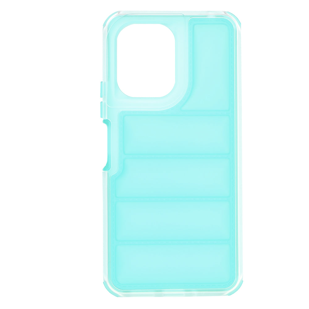 Capa para Xiaomi Redmi 13C 5G / 13C / Poco C65, Techsuit, Wave Shield, Turquesa