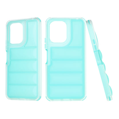 Capa para Xiaomi Redmi 13C 5G / 13C / Poco C65, Techsuit, Wave Shield, Turquesa