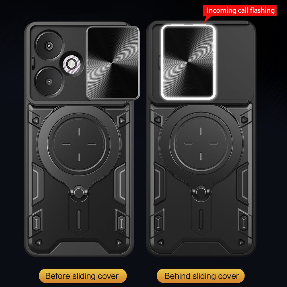 Capa para Xiaomi Redmi 13C 5G, Techsuit, CamGuard Pro, Preta