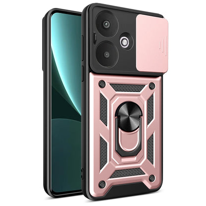 Capa para Xiaomi Redmi 13C 5G, Techsuit, CamShield, Rosa