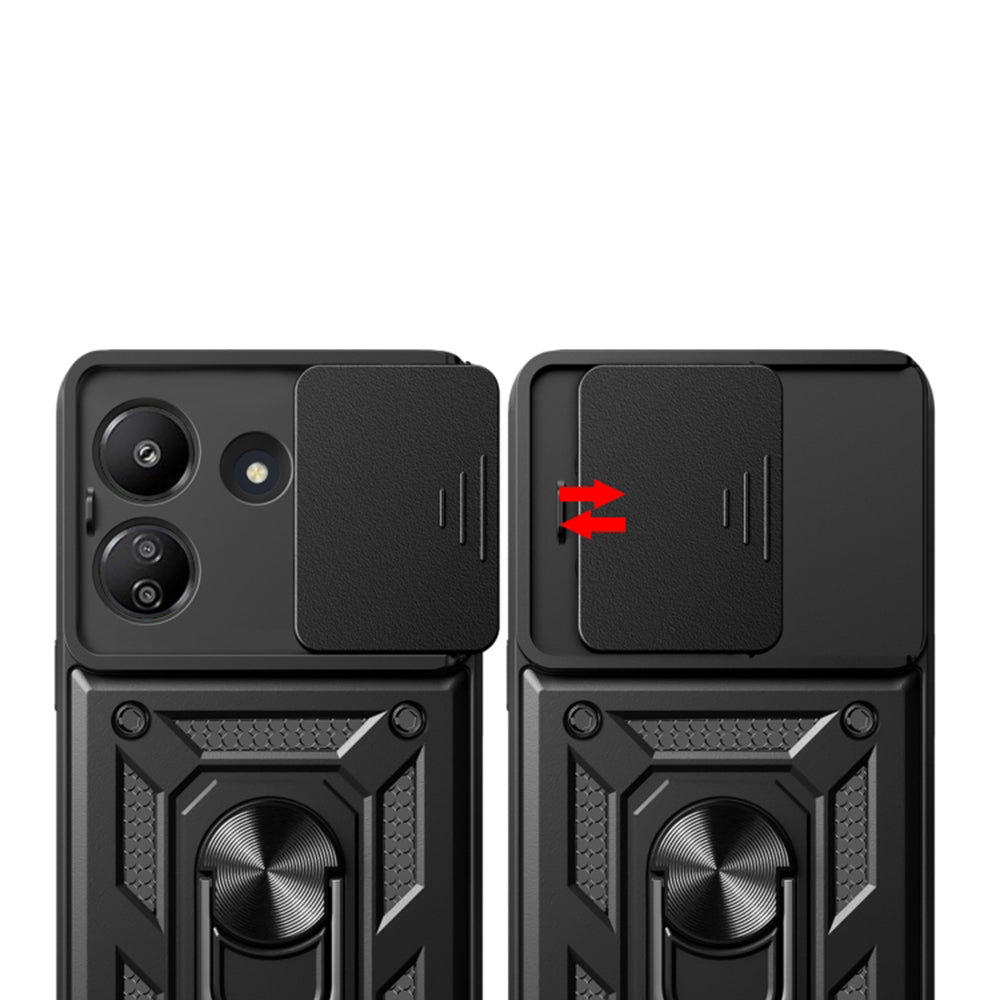 Capa para Xiaomi Redmi 13C 5G, Techsuit, CamShield, Rosa