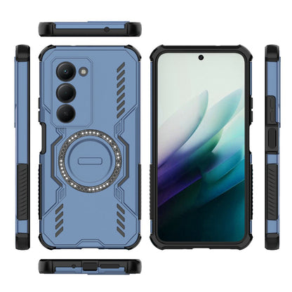 Capa para Xiaomi Redmi 15 5G / 15 4G, Techsuit, ArmorMag, Azul