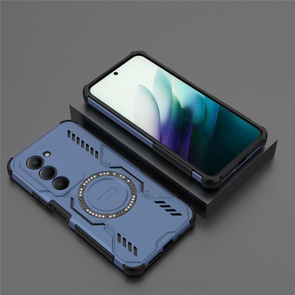 Capa para Xiaomi Redmi 15 5G / 15 4G, Techsuit, ArmorMag, Azul