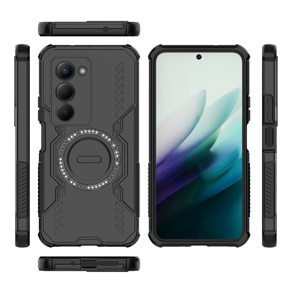 Capa para Xiaomi Redmi 15 5G / 15 4G, Techsuit, ArmorMag, Preta