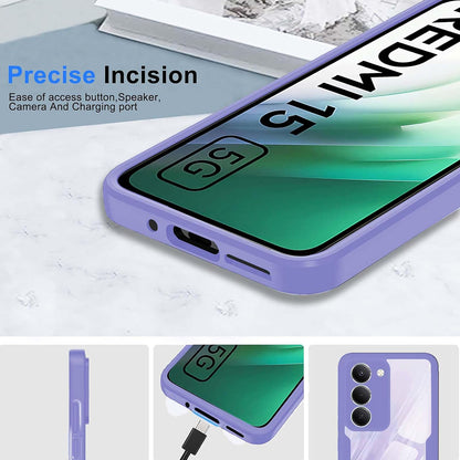 Capa para Xiaomi Redmi 15 5G / 15 4G, Techsuit, ColorVerse 360, Roxo