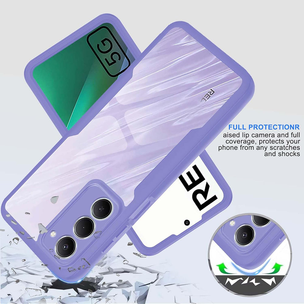 Capa para Xiaomi Redmi 15 5G / 15 4G, Techsuit, ColorVerse 360, Roxo