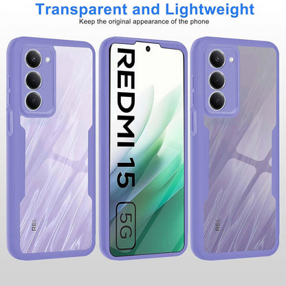 Capa para Xiaomi Redmi 15 5G / 15 4G, Techsuit, ColorVerse 360, Roxo
