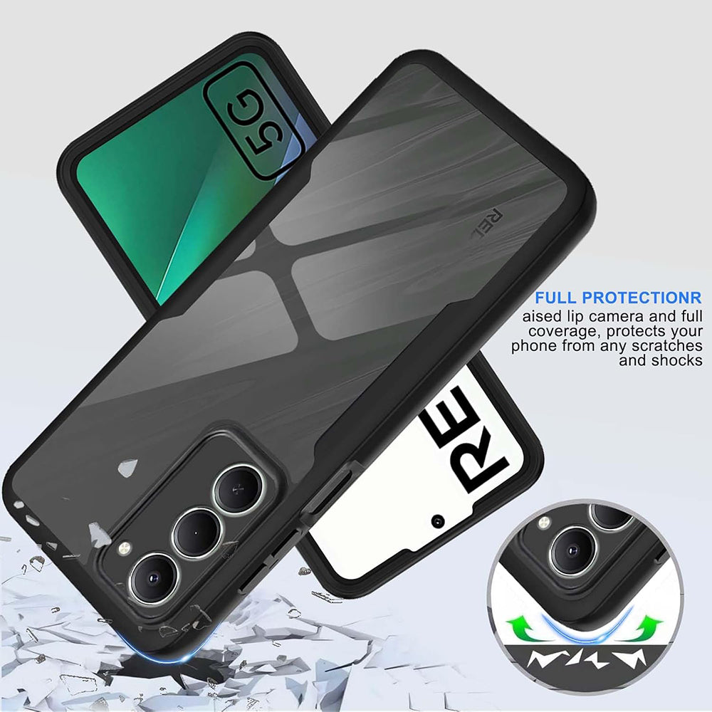 Capa para Xiaomi Redmi 15 5G / 15 4G, Techsuit, ColorVerse 360, Preta