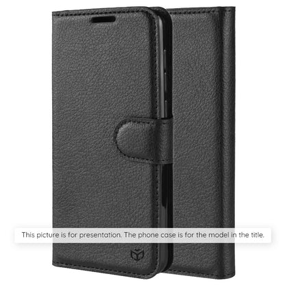 Capa para Xiaomi Redmi 15 5G / 15 4G, Techsuit, Leather Folio, Preta