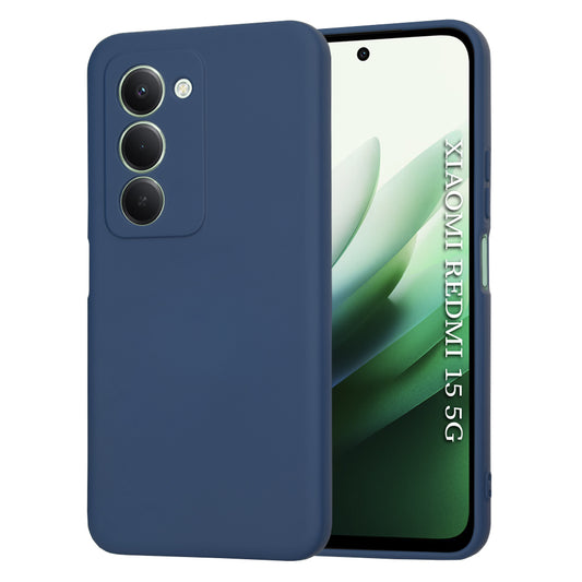 Capa para Xiaomi Redmi 15 5G / 15 4G, Techsuit, SoftFlex, Azul Marinho