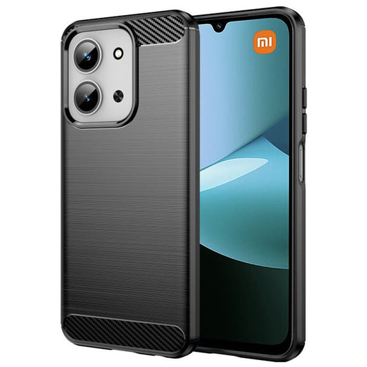 Capa para Xiaomi Redmi 15C 5G / 15C 4G, Techsuit, Carbono, Preta