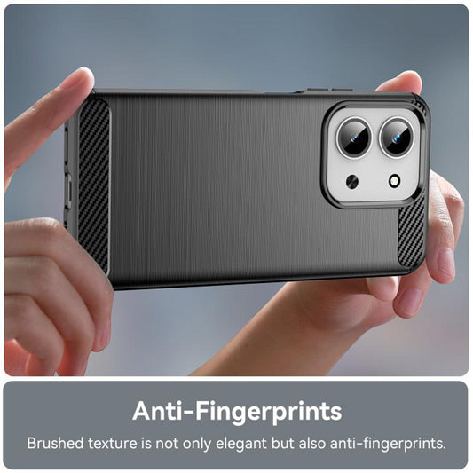 Capa para Xiaomi Redmi 15C 5G / 15C 4G, Techsuit, Carbono, Preta