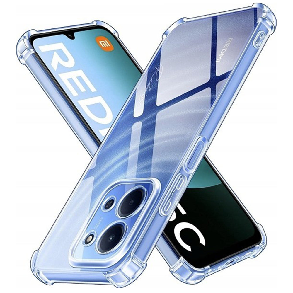 Capa para Xiaomi Redmi 15C 5G / 15C 4G, Techsuit, Transparente à Prova de Choques