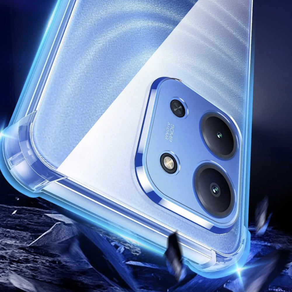 Capa para Xiaomi Redmi 15C 5G / 15C 4G, Techsuit, Transparente à Prova de Choques