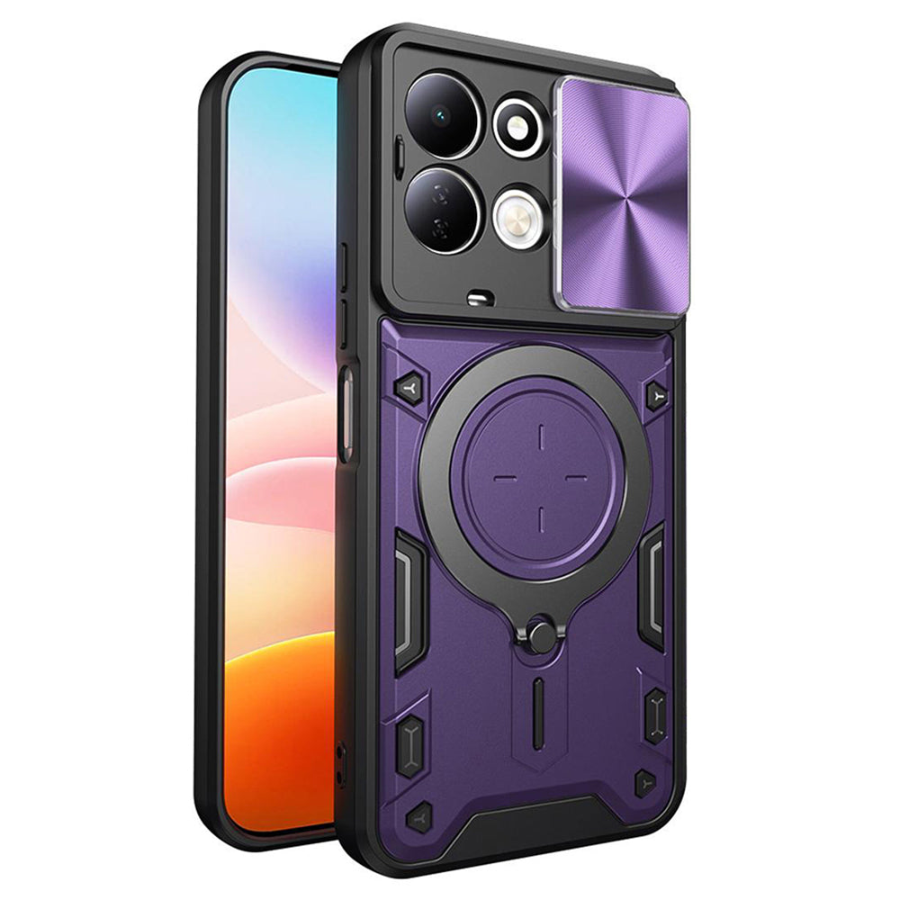 Capa para Xiaomi Redmi 17 5G / 17 4G, Techsuit, CamGuard Pro, Roxa