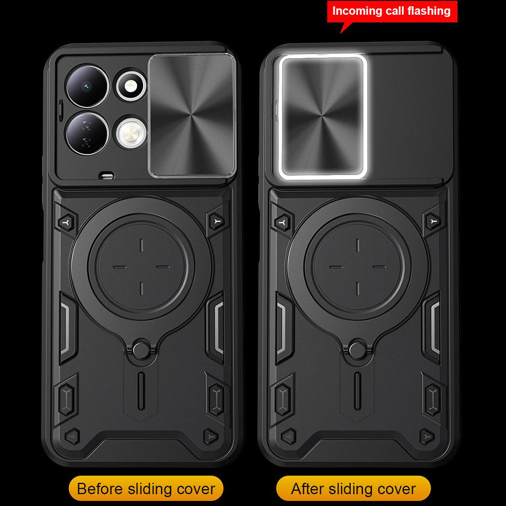 Capa para Xiaomi Redmi 17 5G / 17 4G, Techsuit, CamGuard Pro, Roxa