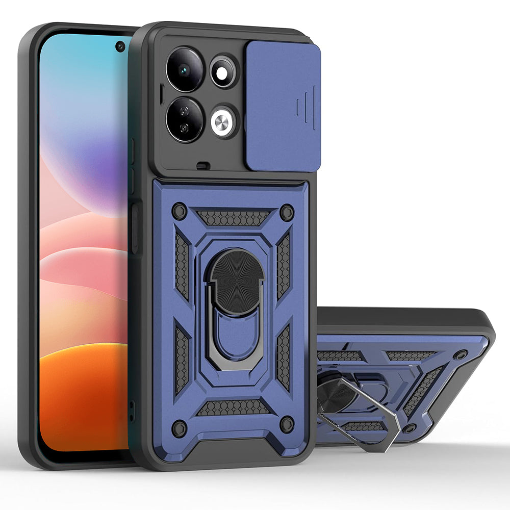 Capa para Xiaomi Redmi 17 5G / 17 4G, Techsuit, CamShield, Azul