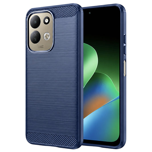 Capa para Xiaomi Redmi 17 5G / 17 4G, Techsuit, Carbono, Azul