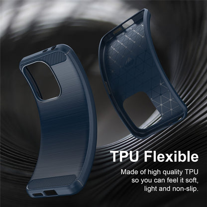 Capa para Xiaomi Redmi 17 5G / 17 4G, Techsuit, Carbono, Azul