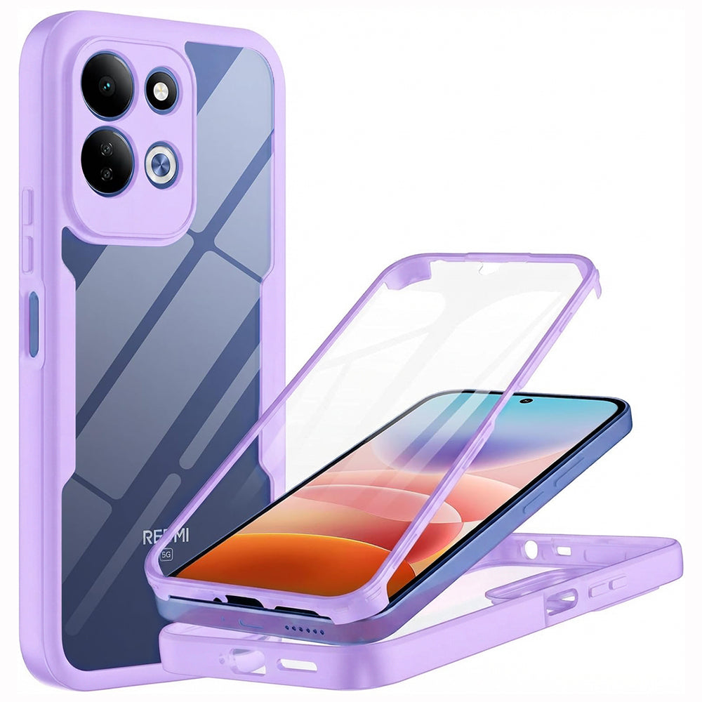 Capa para Xiaomi Redmi 17 5G / 17 4G, Techsuit, ColorVerse 360, Roxa