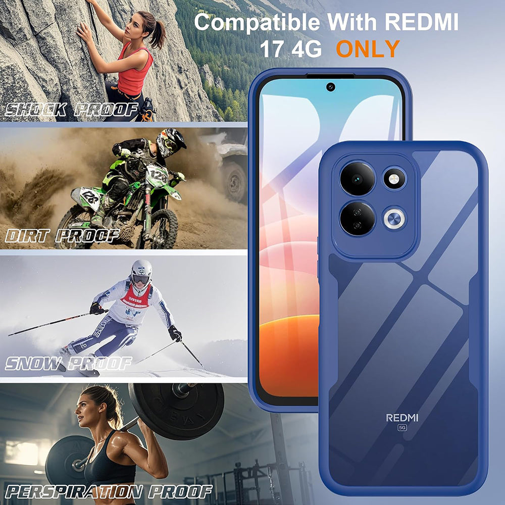 Capa para Xiaomi Redmi 17 5G / 17 4G, Techsuit, ColorVerse 360, Preta