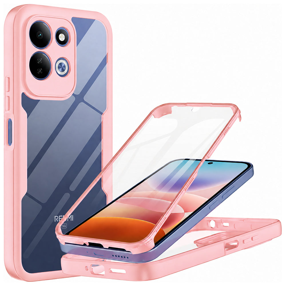 Capa para Xiaomi Redmi 17 5G / 17 4G, Techsuit, ColorVerse 360, Rosa