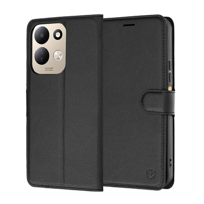 Capa para Xiaomi Redmi 17 5G / 17 4G, Techsuit, Leather Folio, Preta
