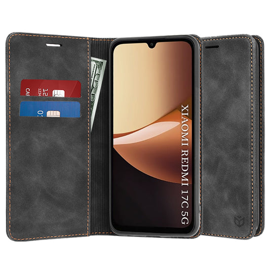 Capa para Xiaomi Redmi 17C 5G, Techsuit, Confy, Preta