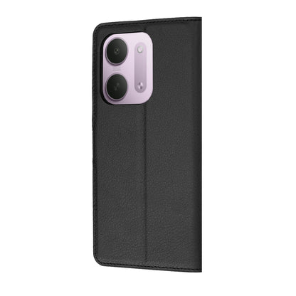 Capa para Xiaomi Redmi 17C 5G, Techsuit, Leather Folio, Preta