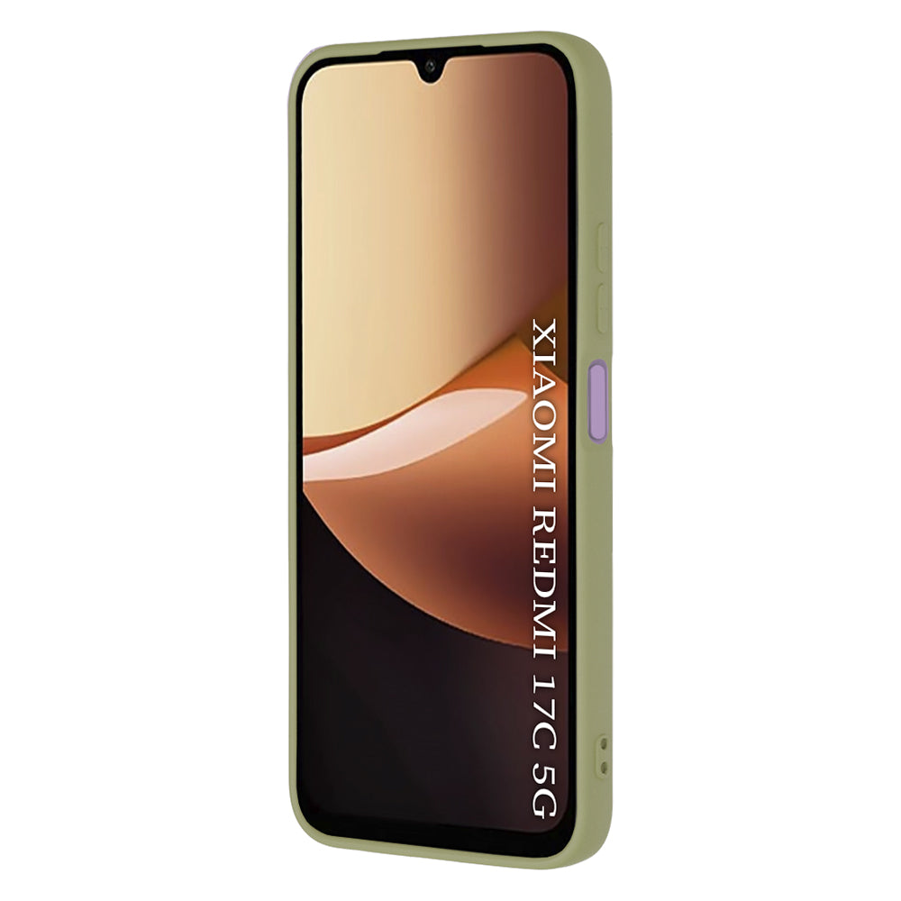 Capa para Xiaomi Redmi 17C 5G, Techsuit, SoftFlex, Matcha